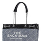 Marc Jacobs The Quilted Denim Chain Sack Bag