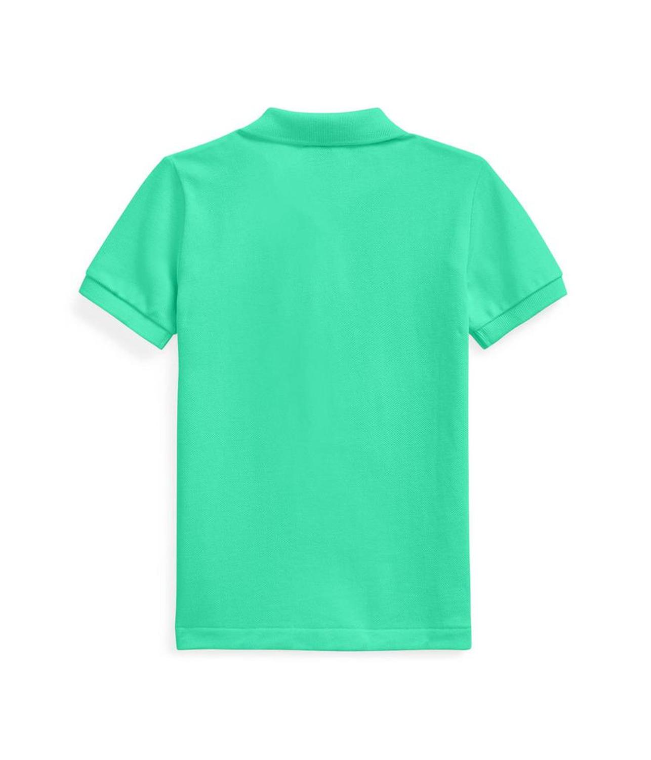 Cotton Mesh Polo Shirt (Little Kids)