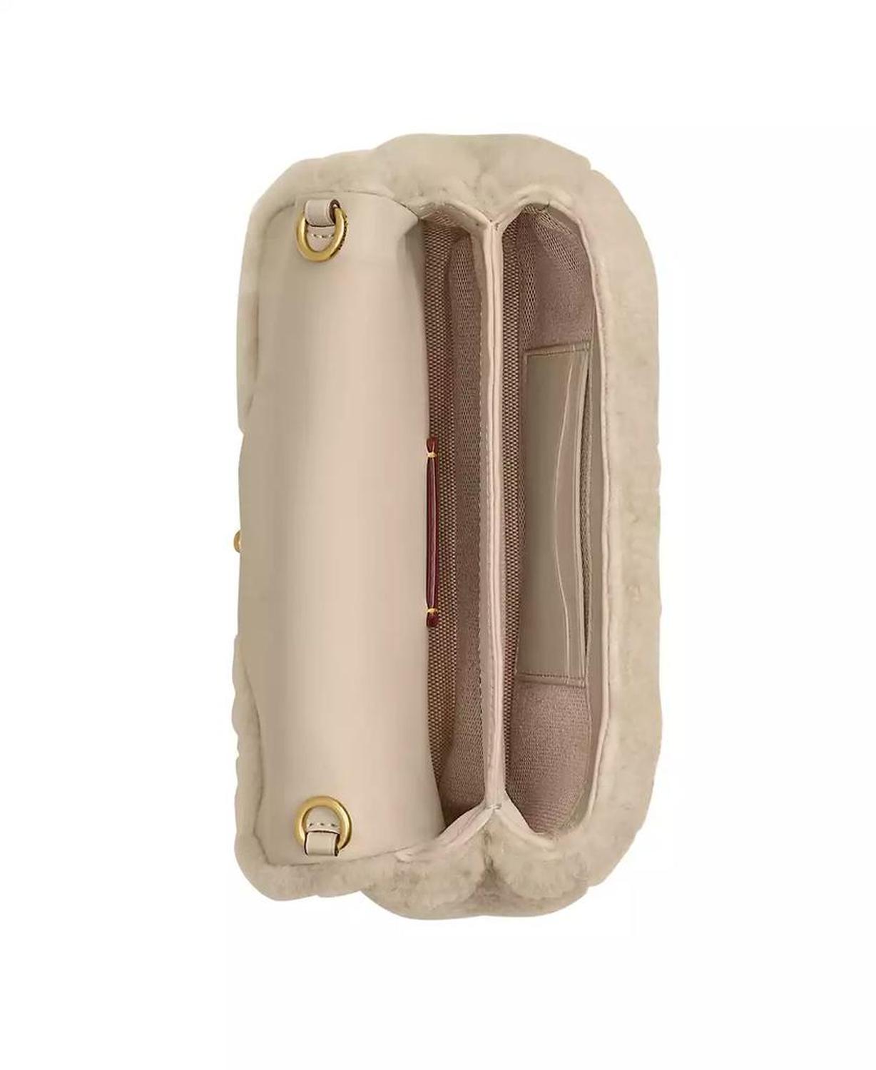 Tabby Mini Shearling Crossbody Bag 19