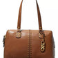 Astor Medium Studded Leather Shoulder Tote