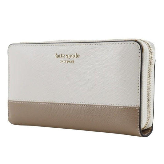 Leather Long Wallet (Bi-Fold) (Pre-Owned)