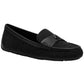 Women's Sculpted C Round Toe Suede Driver Loafers