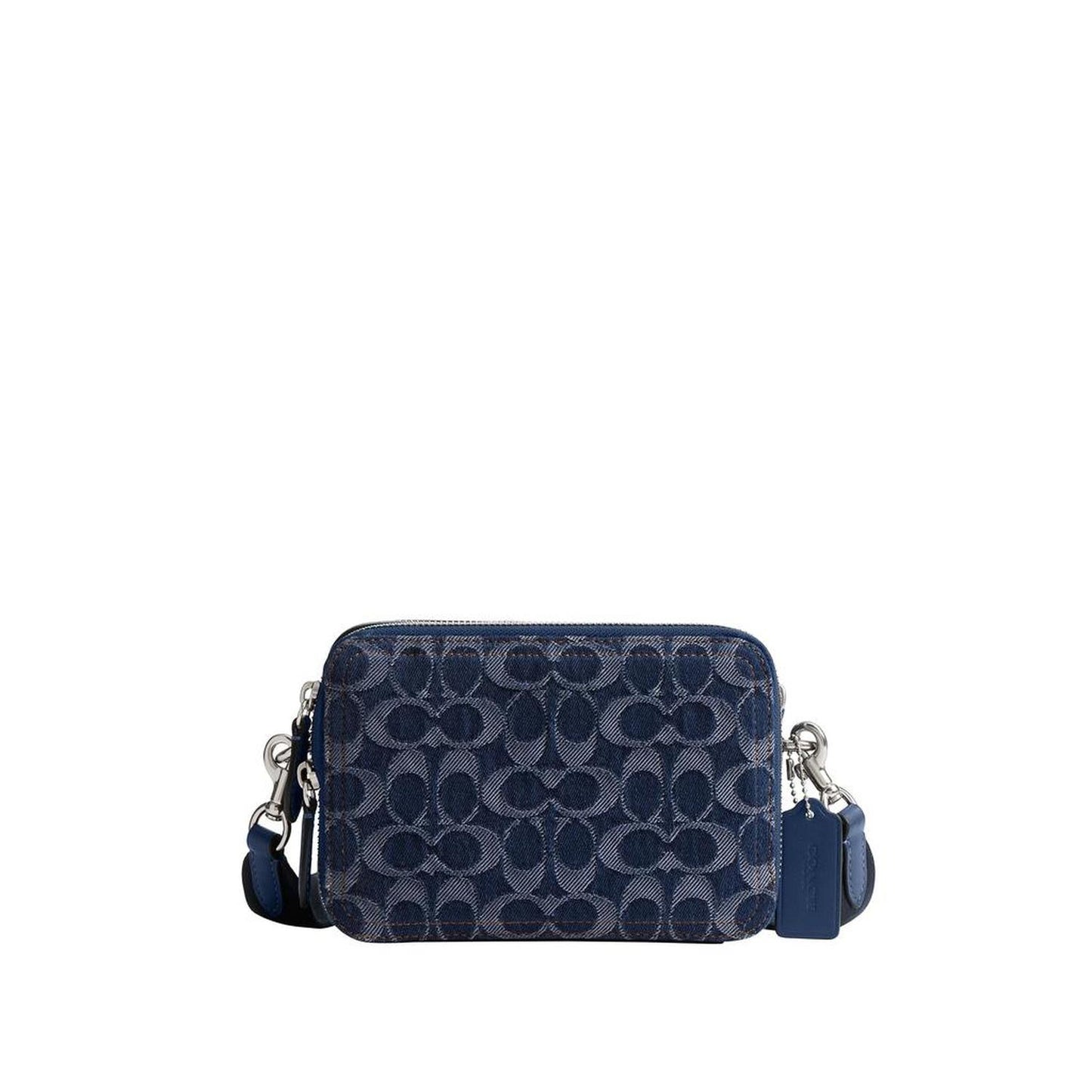 Charter Crossbody Bag 19 In Signature Denim