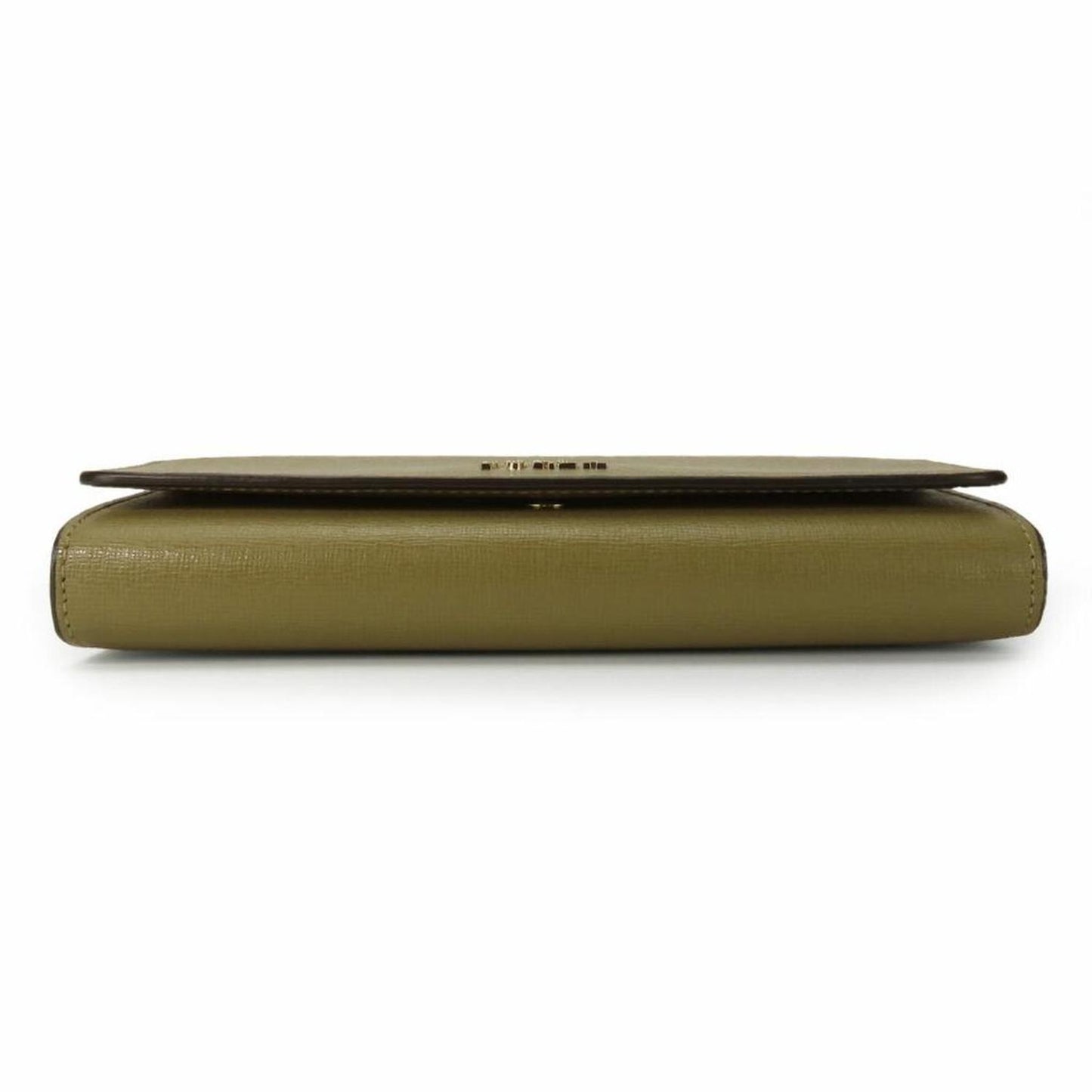Leather Long Wallet (Bi-Fold) (Pre-Owned)