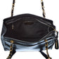 Chanel Black Calfskin Leather Triple Coco Chain Tote (Authentic Pre-Owned)