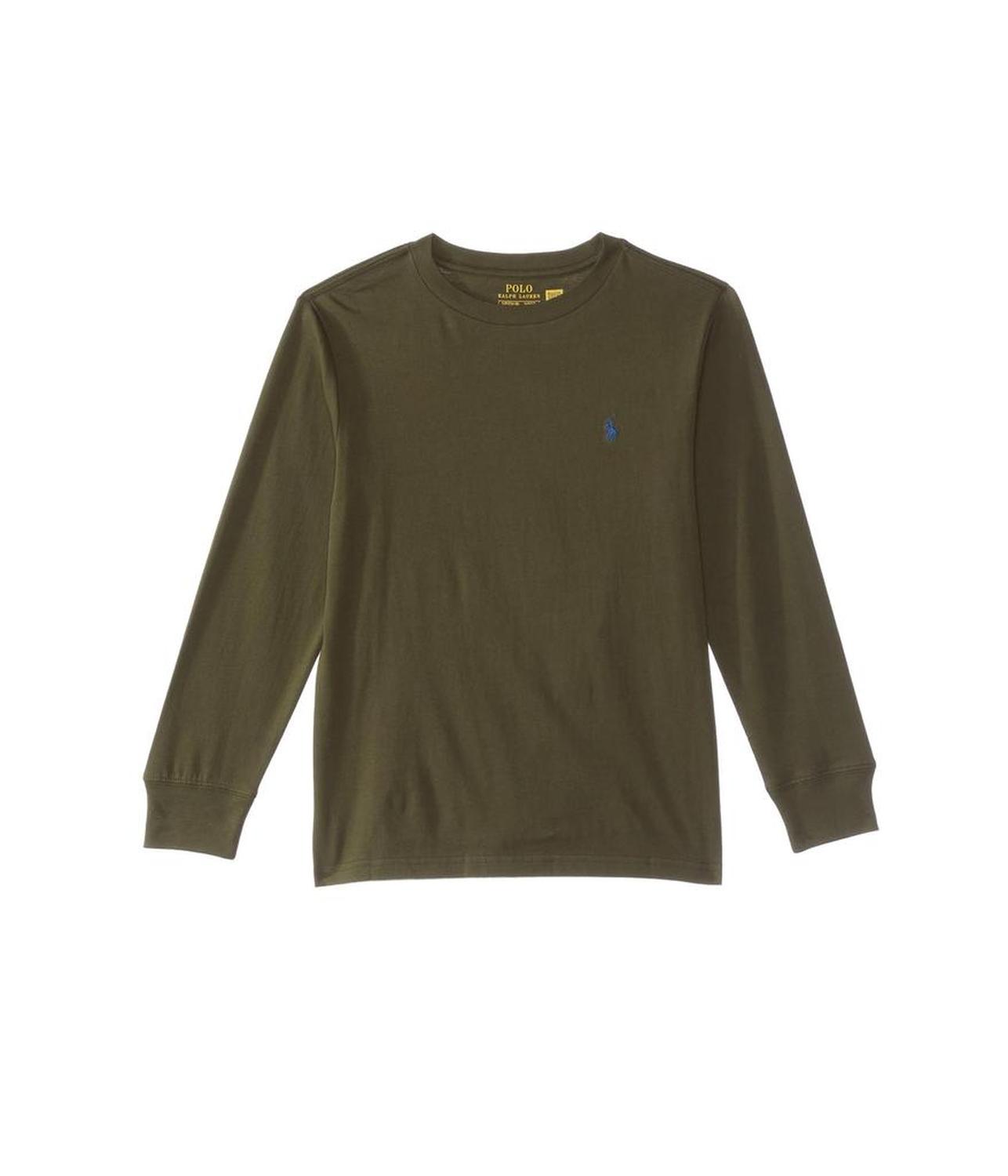 Cotton Jersey Long-Sleeve Tee (Big Kids)