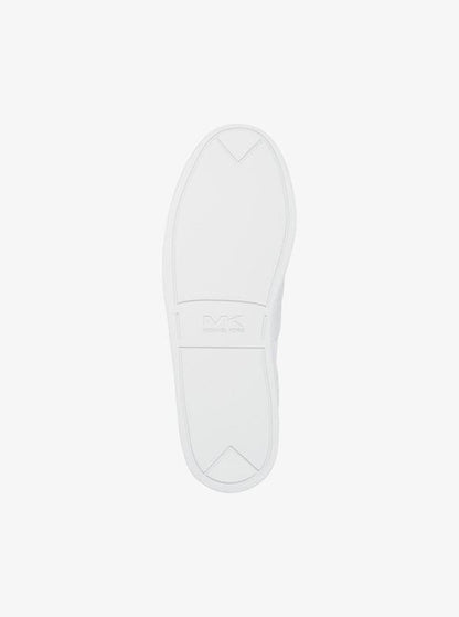 Brady Signature Logo and Leather Sneaker