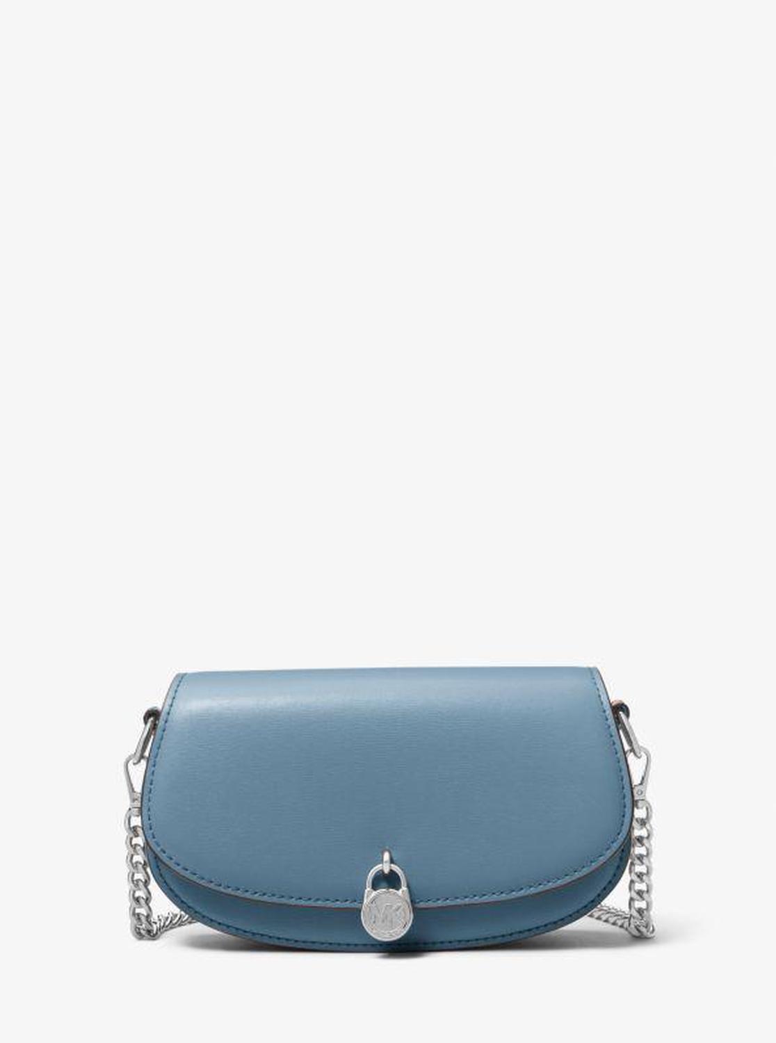 Mila Small Leather Convertible Crossbody Bag