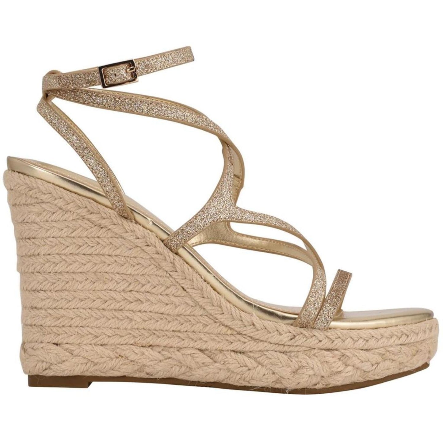 Hirani Womens Wedge Strappy Espadrilles