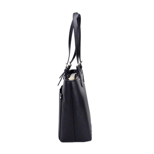 Michael Kors Jet Set Medium  Vegan Leather Double Pocket Tote Women's Bag