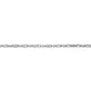 Rhodium-Plated Brass Astor Link Unisex Chain Necklace