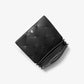 Jet Set Medium Woven Leather Crossbody Bag