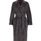 Max Mara Suri Coat in Black Alpaca