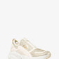 Sami Embellished Scuba Zip-Up Trainer