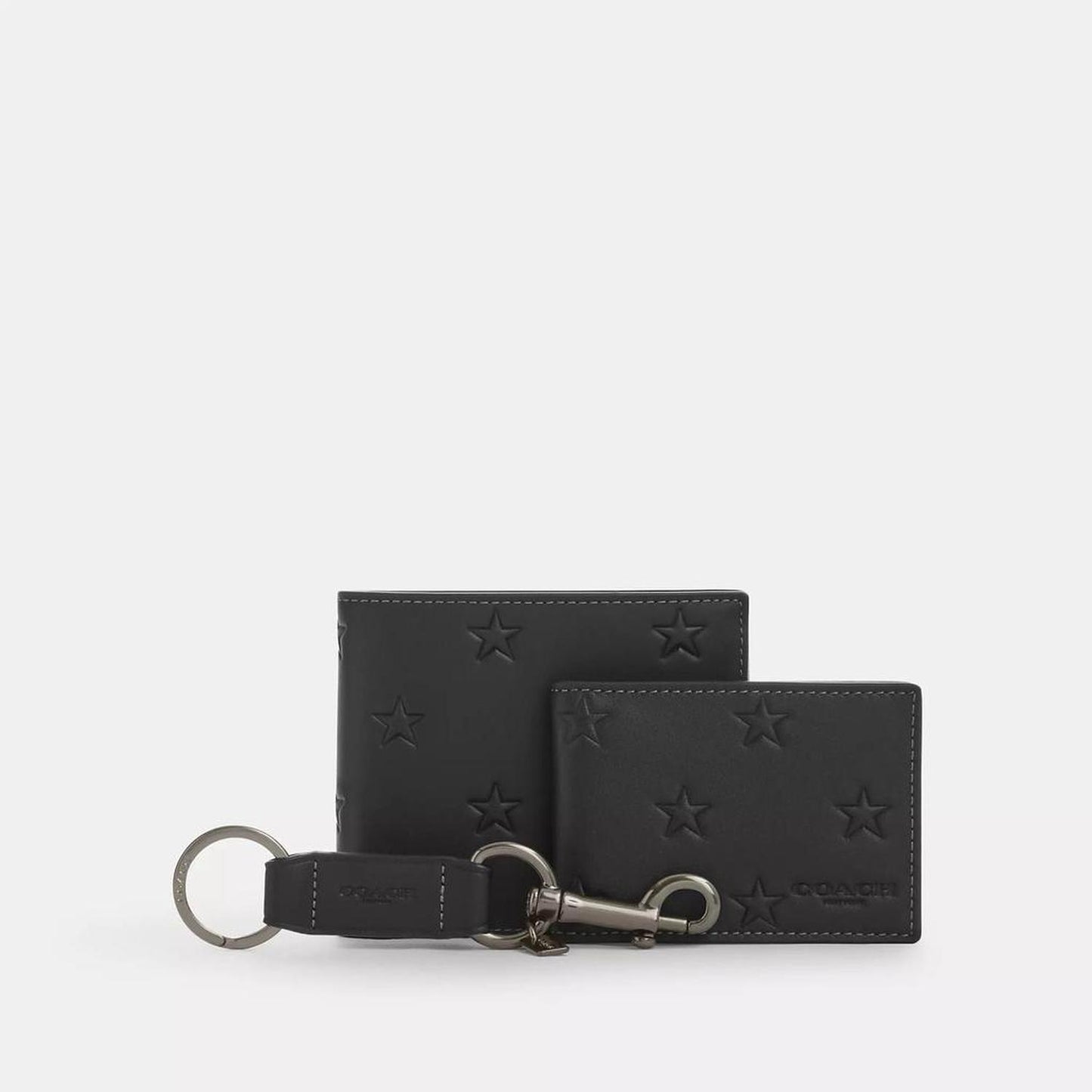 Coach Outlet Boxed 3 In 1 Wallet Gift Set With Star Print