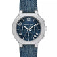 Women's Gramercy Chronograph Blue Denim Watch, 40mm