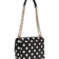 Deco Dot Chain Strap Shoulder Bag
