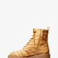 Haskell Animal Print Logo Canvas Boot