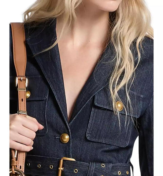 Women's Utility Denim Blazer