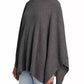 Pancia Cashmere Cape In Grey