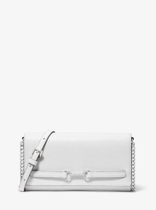 Carson Large Pebbled Leather Convertible Crossbody Bag