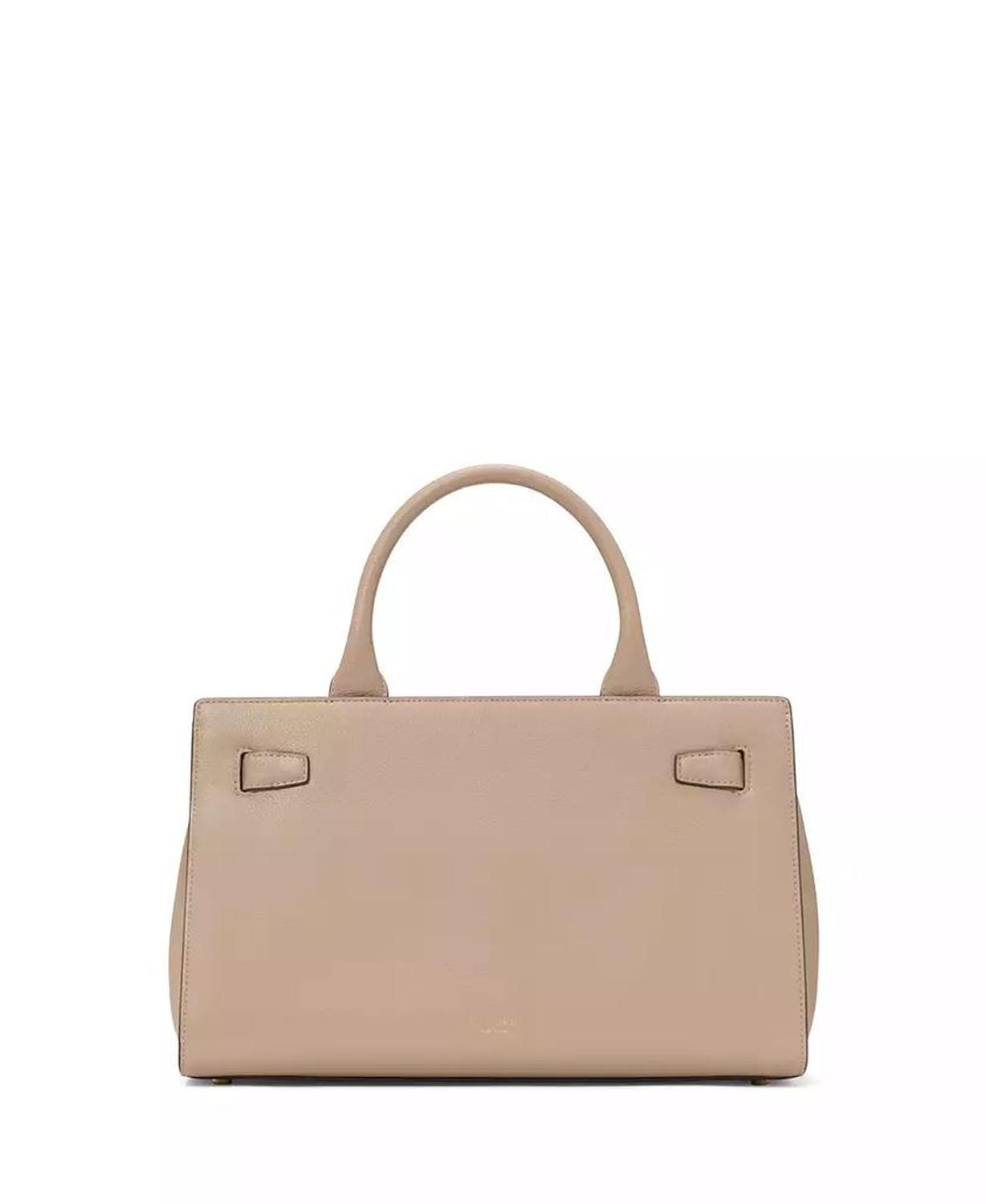 Women's Deco Pebbled Medium Satchel Bag
