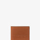 Hudson Pebbled Leather Billfold Wallet With Coin Pouch