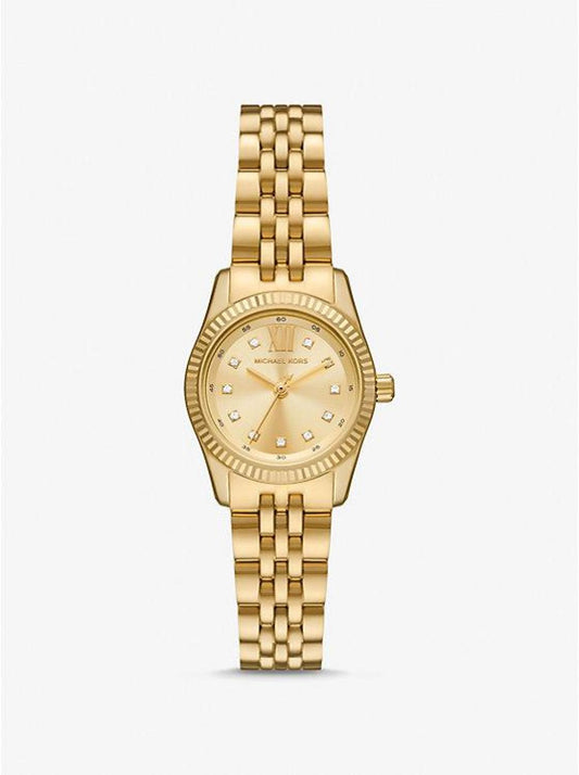 Petite Lexington Pavé Gold-Tone Watch