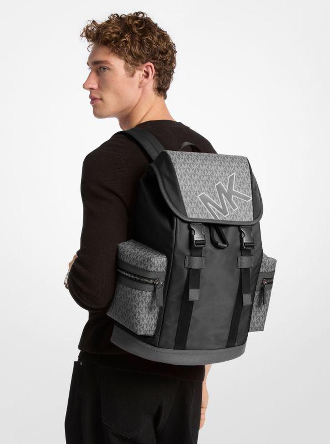 Cooper Signature Logo and Nylon Backpack