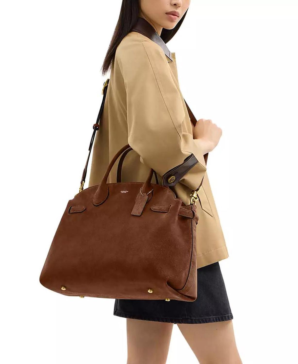 Suede Soft Empire Carryall 40
