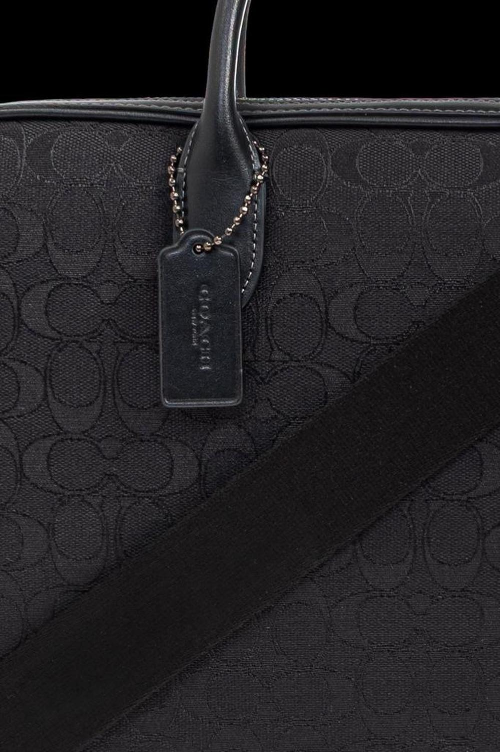 Coach Theo Work Signature Jacquard Bag