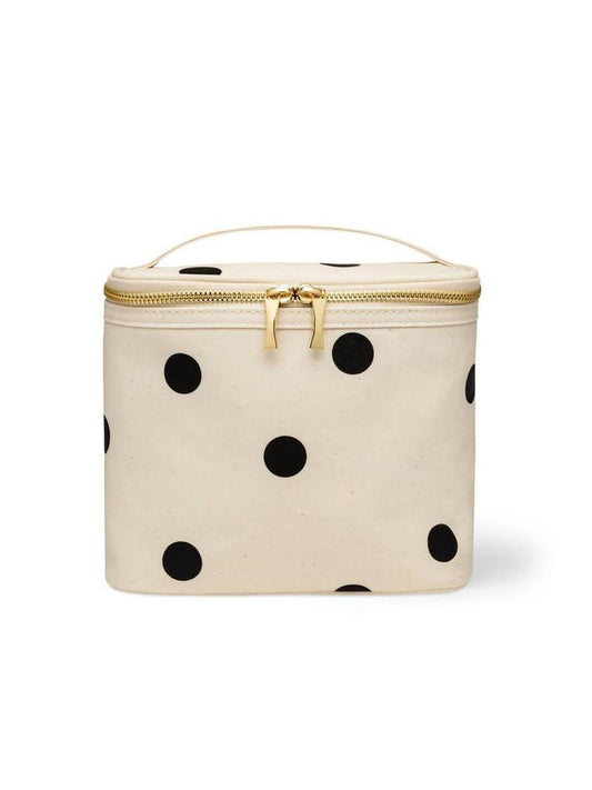 Women's Lunch Deco Dot Tote Bag In Beige