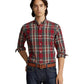 Classic Fit Plaid Oxford Shirt