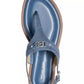 Mandy Logo Slingback Thong Sandals