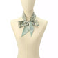 Women's Vintage Signature Print Silk Skinny Scarf