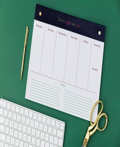 New York Weekly Planner Notepad