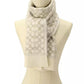 Women's Signature C Metallic Muffler Scarf
