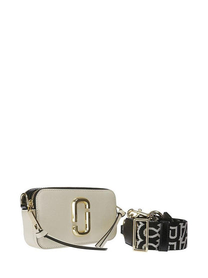 Leather Shoulder Bag With Gold-Colored Details