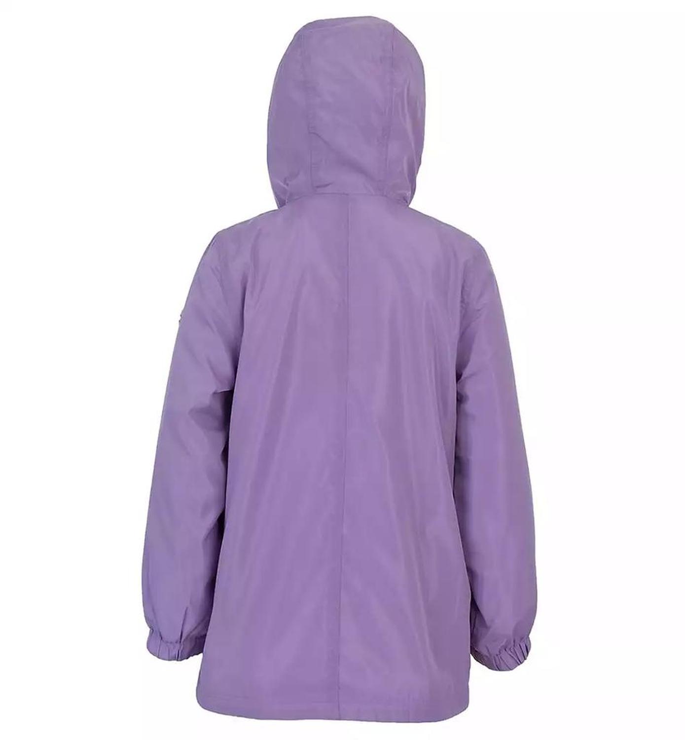 Big Girls Fleece Lined Rain Jacket