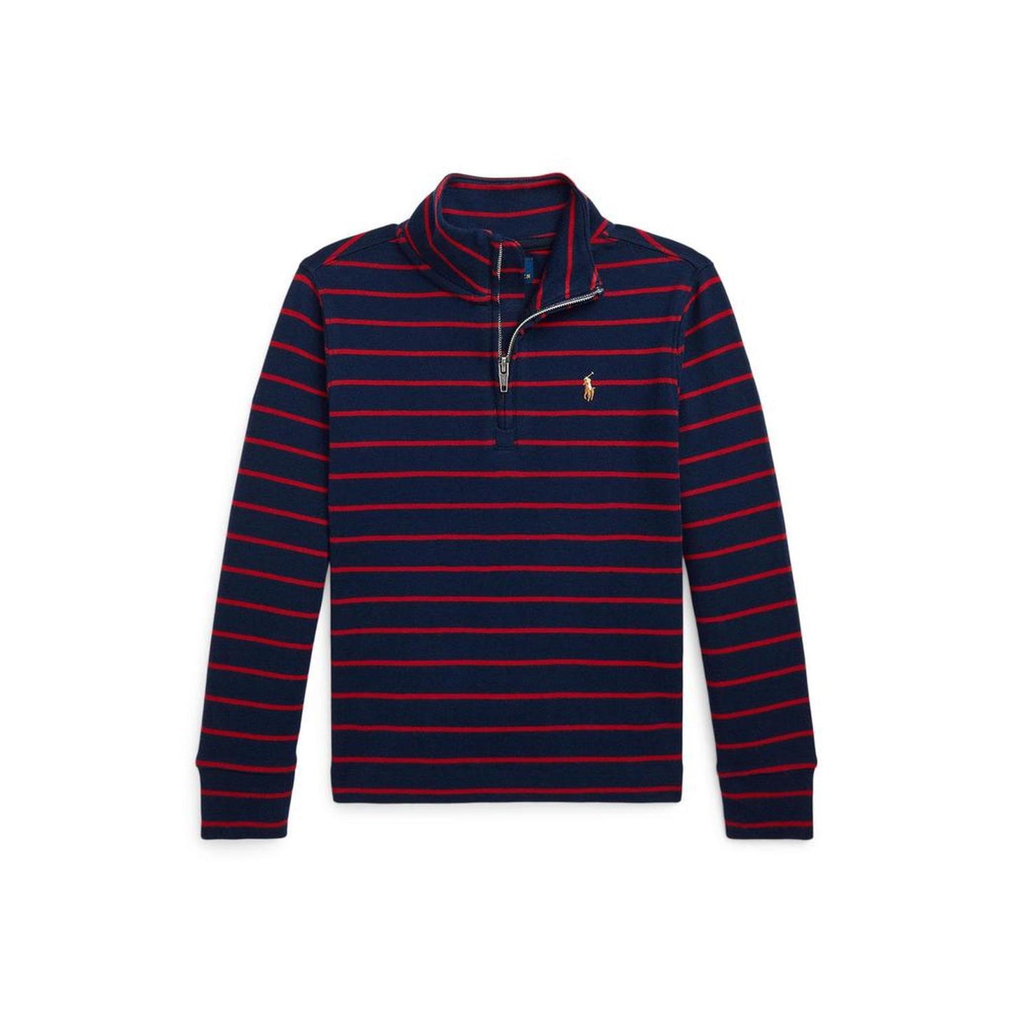 Striped Cotton Quarter-Zip Pullover (Toddler/Little Kid)