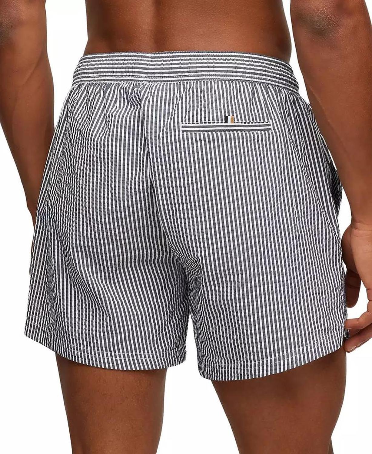 Men's Seersucker Swim Shorts