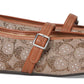 Mary Jane In Crystal Signature Jacquard