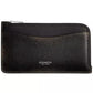 Leather New York Zip Card Case