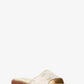 Hannah Metallic Logo Jacquard Slide Sandal
