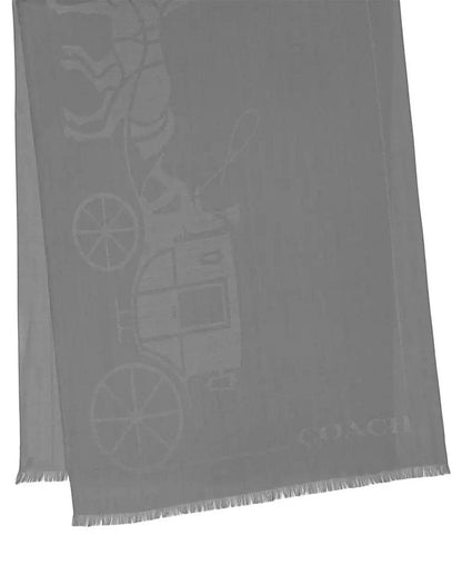 Women's Jumbo Horse and Carriage Oversized Scarf