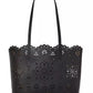 Do It All Perforated Leather Tote Bag