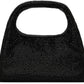 Black 'The Rhinestone Mini Sack' Tote