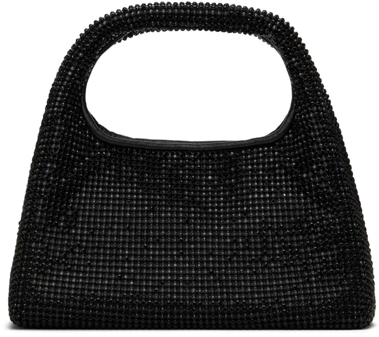 Black 'The Rhinestone Mini Sack' Tote