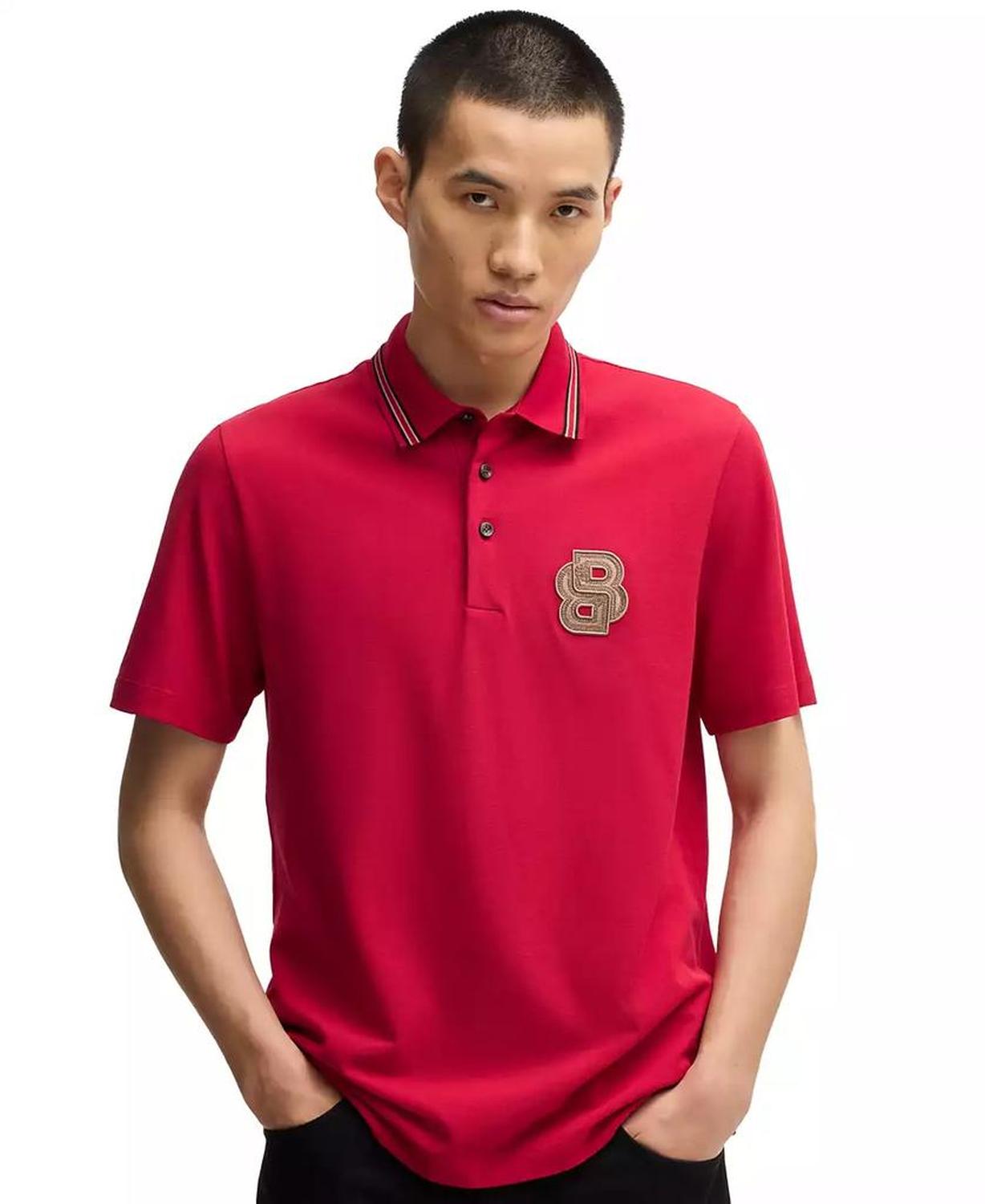 BOSS X Creation of The Gods Men's Regular-Fit Polo