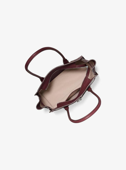 Hamilton Moderne Small Leather Satchel